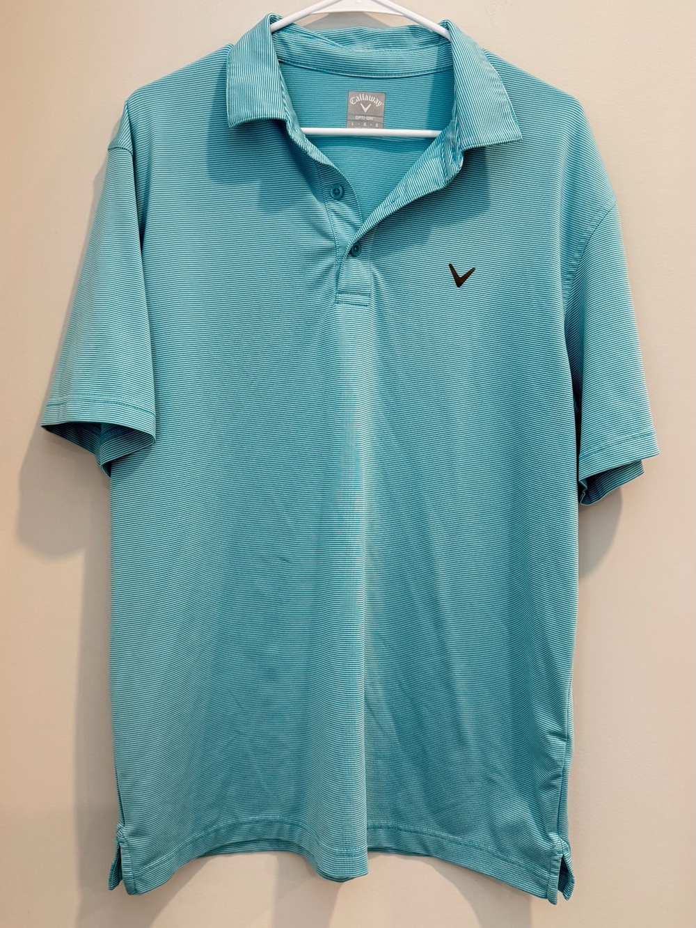Callaway Men's Aqua/Turquoise Performance Polo
